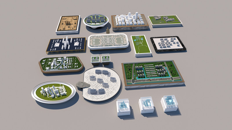 3D模型设计模板下载与图片素材大全 红动中国模型设计资源全解析
